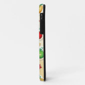 kerstretro-patroon Case-Mate iPhone case (Achterkant/links)