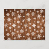 Kerstretro Red Boerderij Truck 6 Briefkaart (Achterkant)