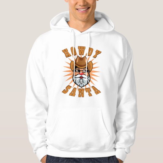 Kerstretrocarie: kerstkerstkerstman hoodie (Voorkant)