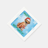 Kerstrhodesian Ridgeback Napkins Servet (Hoek)