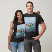 Kerstriemijsvogel T-shirt (Unisex)