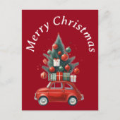 Kerstrit met cadeaus feestdagenkaart (Voorkant)