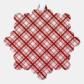 Kerstritssluiting Ginger Bread Ornament Kaart (Achterkant)