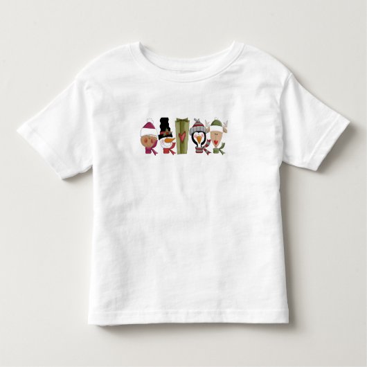 kerstritters Kinder T-shirt (Voorkant)