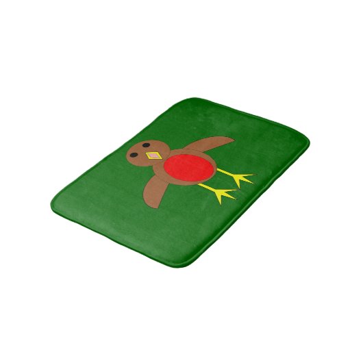 KerstRobin Bath Mat (Gekanteld)