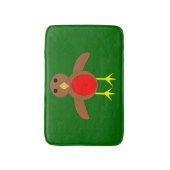 KerstRobin Bath Mat (Voorkant Verticaal)