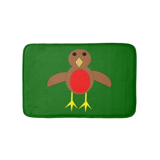 KerstRobin Bath Mat (Voorkant)