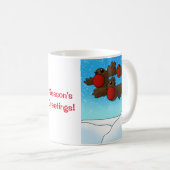 KerstRobin Birds Koffiemok (Voorkant rechts)