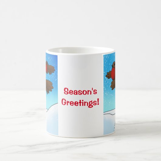 KerstRobin Birds Koffiemok (Center)