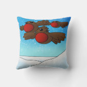 KerstRobin Birds Kussen (Achterkant)