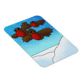 KerstRobin Birds Magnet Magneet (Rechterzijde)