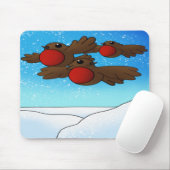 KerstRobin Birds Muismat (Met muis)