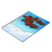 KerstRobin Birds Notitieboek (Linkerzijde)