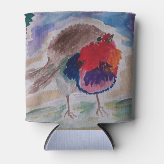 KerstRobin Blikjeskoeler (Voorkant)