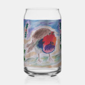 KerstRobin Blikvorm Glas (Links)