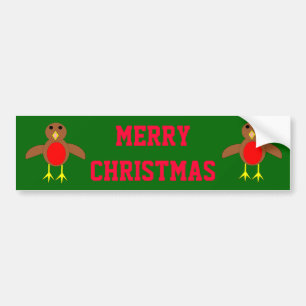 KerstRobin Bumpersticker