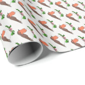 KerstRobin Cadeaupapier (Rol Hoek)