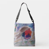 KerstRobin Crossbody Tas (Achterkant)