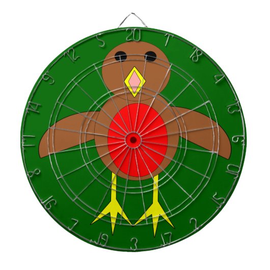 kerstRobin Dart Board Dartbord (Voorkant)