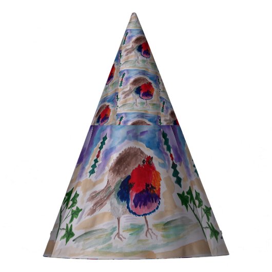 KerstRobin Feesthoedjes (Voorkant)