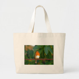 KerstRobin Grote Tote Bag