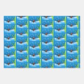 KerstRobin Inpakpapier Vel (Voorkant 2)