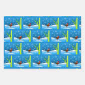 KerstRobin Inpakpapier Vel (Voorkant)