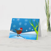 KerstRobin Kaart (Voorkant)