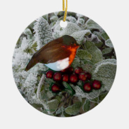 KerstRobin Keramisch Ornament