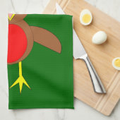 KerstRobin  Kitchen Tow Theedoek (Quarter Fold)