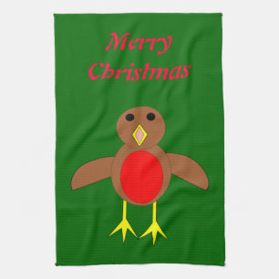 KerstRobin  Kitchen Tow Theedoek