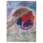 KerstRobin Klembord (Achterkant)