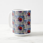 KerstRobin Koffiemok (Voorkant links)
