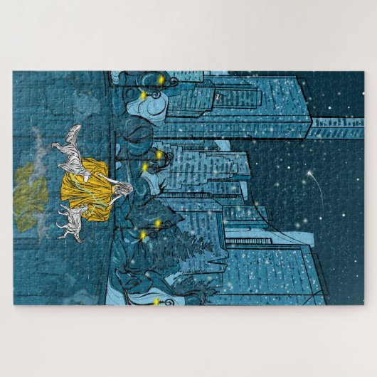 KerstRobin Legpuzzel (Horizontaal)