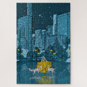 KerstRobin Legpuzzel (Verticaal)