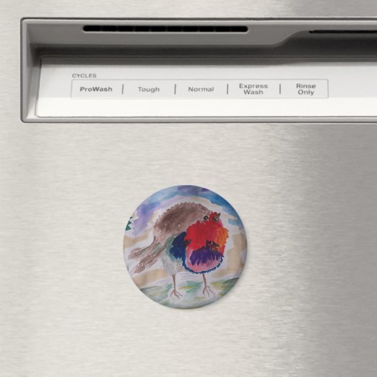 KerstRobin Magnet (Insitu (Vaatwasser))