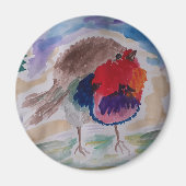 KerstRobin Magnet (Voorkant)