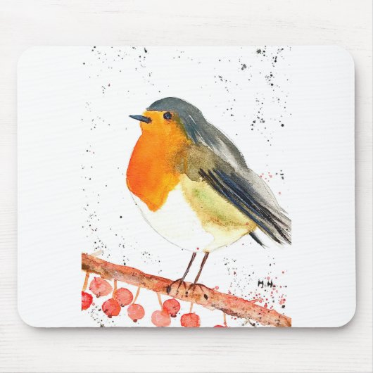 Kerstrobin Muismat (Voorkant)