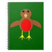 kerstRobin Notitieboek (Voorkant)