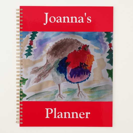 KerstRobin Planner (Voorkant)