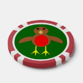 KerstRobin Poker Chips (Enkel)
