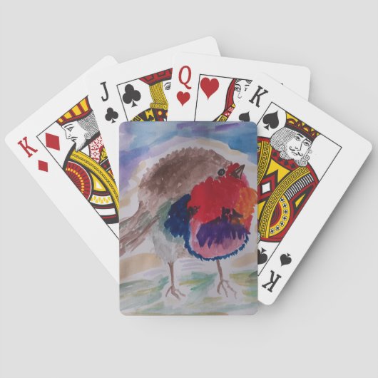KerstRobin Pokerkaarten (Achterkant)