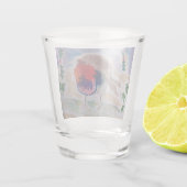 KerstRobin Shot Glas (Achterkant)