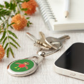 KerstRobin Sleutelhanger (Zijkant)