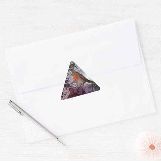 KerstRobin Sticker (Envelop)