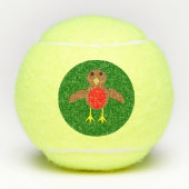 KerstRobin Tennisballen (Voorkant)