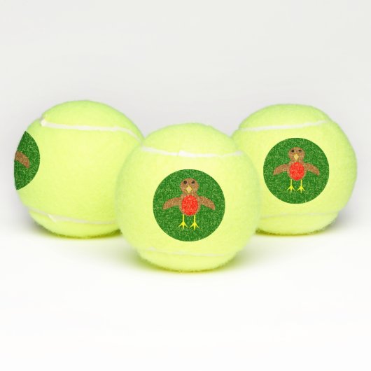 KerstRobin Tennisballen (Multi)
