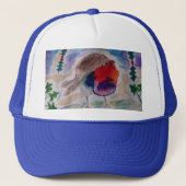 KerstRobin Trucker Pet (Voorkant)