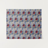 KerstRobin Wandkleed (Voorkant (horizontaal))