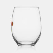 KerstRobin Wijnglas Zonder Voet (Links)